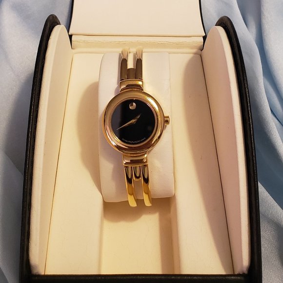 Vintage Movado Women's Watch in Gold